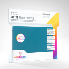 Протекторы для карт Gamegenic - Matte Prime Sleeves Blue (100 шт), Blue