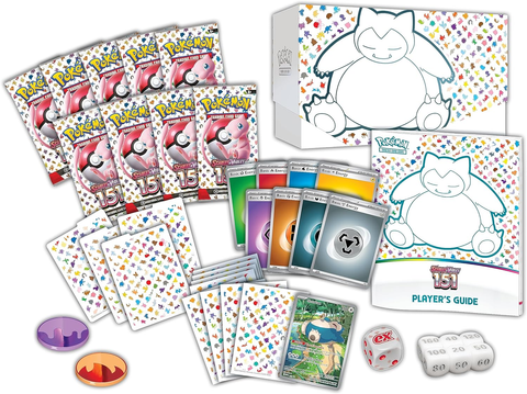 ポケモンカードゲーム 151 Elite Trainer Box Набор Бустеров Pokémon TCG Scarlet & Violet-151 Elite Trainer Box