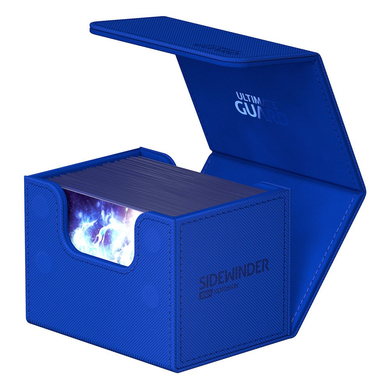 Коробка для Карт Ultimate Guard Sidewinder 100+ XenoSkin Monocolor Blue