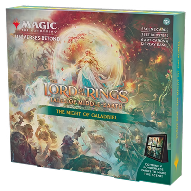 Magic: the Gathering. Колекційний набір The Lord of the Rings: Tales of Middle-earth™ Scene Box (4 штуки)
