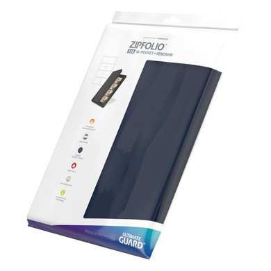 Альбом для карт Ultimate Guard Zipfolio 320 - 16-Pocket XenoSkin Blue