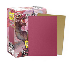 Протекторы для карт Dragon Shield Matte Dual Sleeves Special Edition -Pomegranate Gold (100 шт), Blue