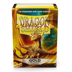 Протекторы для карт Dragon Shield Standard Sleeves Gold (100 шт), Gold