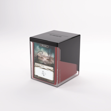 Коробка для Карт Gamegenic - Bastion 100+ XL Black/Clear