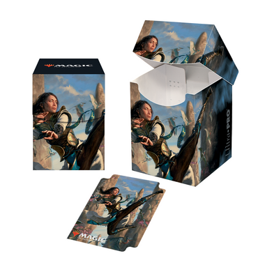 Коробка для карт "UP - PRO 100 + Deck Box - Magic: The Gathering Ikoria: Narset