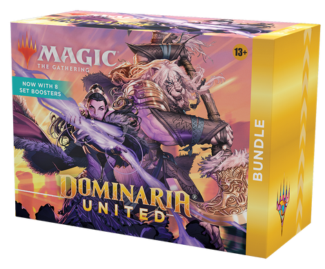 Magic: the Gathering. Бандл (набор из 8 бустеров выпуска) "Dominaria United" (eng)