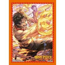 Протектори для карт One Piece - Ace (70 Sleeves), Art