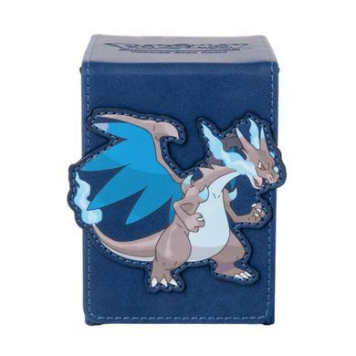 Коробка для карт Ultra Pro - Pokemon: Alcove Flip Deck Box: Mega Charizard X