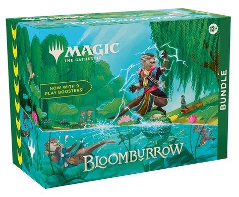 Magic: the Gathering. Бандл (Набор из 9 игровых бустеров) Bloomburrow