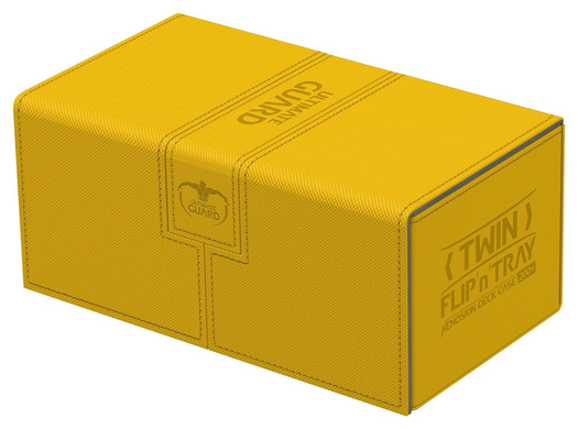 Коробка для Карт Ultimate Guard Twin Flip`n`Tray 200+ XenoSkin Amber