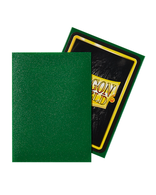 Протектори для карт Dragon Shield Standard Matte Sleeves - Emerald (100 Sleeves), Green