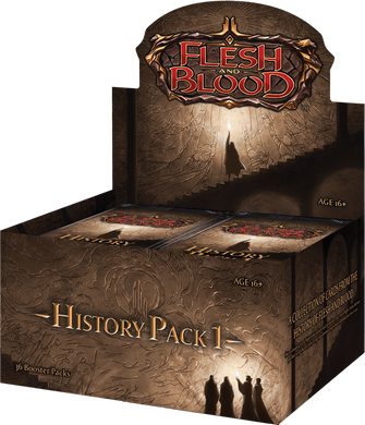 Flesh & Blood TCG. Дисплей Бустерів History Pack 1 (en)