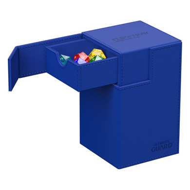 Коробка для Карт Ultimate Guard Flip`n`Tray 100+ XenoSkin Monocolor Blue