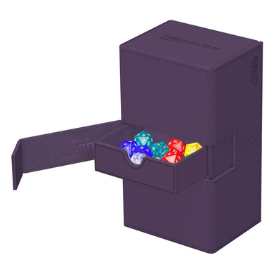 Коробка для Карт Ultimate Guard Twin Flip`n`Tray 200+ XenoSkin Monocolor Purple