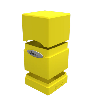 Коробка для карт Ultra Pro Satin Tower Lemon Yellow