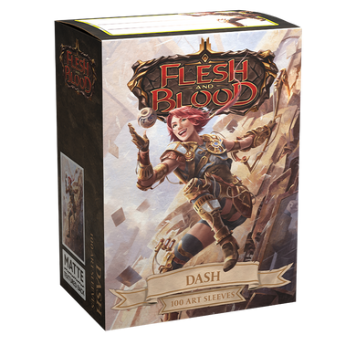 Протекторы для Карт Dragon Shield Flesh and Blood License Standard Art Sleeves Dash (100 штук), Art