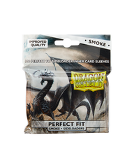 Протектори для карт "Dragon Shield Standard Perfect Fit Sideloading Sleeves - Smoke" (100 шт.), Smoke