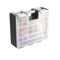 Коробка для карт Gamegenic - Game Castle - Black/White/Clear