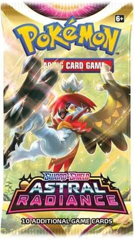 Бустер Pokémon TCG Sword & Shield: Astral Radiance (en) |Купити з