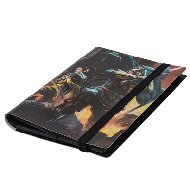 Альбом для карт Ultra Pro The Lord of the Rings Tales of Middle-earth 4-Pocket PRO Binder Featuring Legolas & Gimli