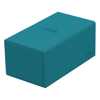 Коробка для Карт Ultimate Guard Twin Flip`n`Tray 200+ XenoSkin Monocolor Petrol