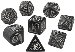 Набор кубов Game of Thrones. Night's Watch Dice Set.