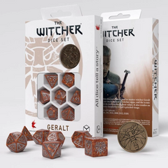Набор кубов The Witcher Dice Set. Geralt - The Monster Slayer