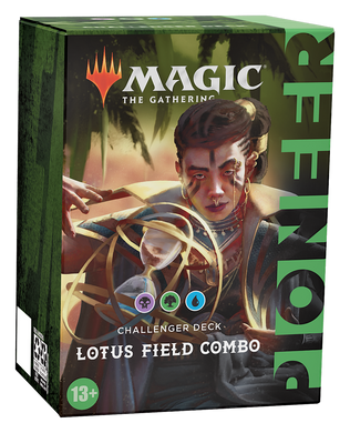Magic: The Gathering. Готова колода "Pioneer Challenger 2021 LOTUS FIELD COMBO" (eng)