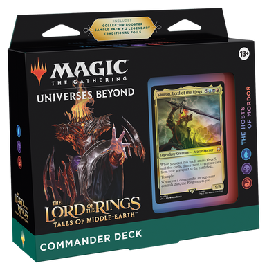 Magic: the Gathering. Командирська колода Lord of the Rings: Tales of Middle-earth The Hosts of Mordor