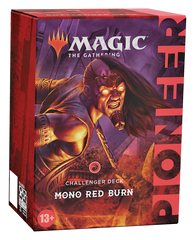 Magic: The Gathering. Готова колода "Pioneer Challenger 2021 MONO-RED BURN" (eng)