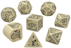 Набор кубов Game of Thrones. Stark Dice Set.