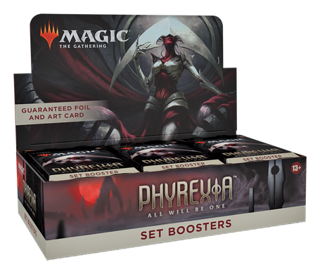 Magic: the Gathering. Дисплей бустерів випуску (SET) Phyrexia: All Will Be One (en)