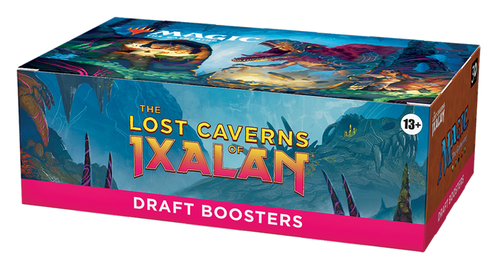 Magic: the Gathering. Дисплей Драфт бустеров The Lost Caverns of Ixalan