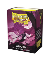 Протекторы для карт "Dragon Shield Matte Dual Sleeves Wraith" (100 шт), Wraith
