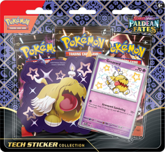 Pokemon TCG Блістер Scarlet & Violet Paldean Fates Tech Sticker Collection Greavard