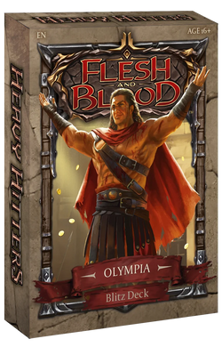 Flesh & Blood TCG. Стартова колода Heavy Hitters Blitz Decks Olympia