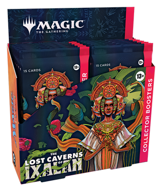 Magic: the Gathering. Дисплей Коллекционных бустеров The Lost Caverns of Ixalan