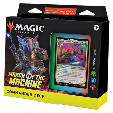 Magic: the Gathering. Колода Командира March of the Machine Tinker Time