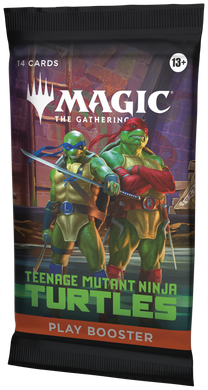 Magic: The Gathering. Игровой (Play) Бустер Teenage Mutant Ninja Turtles