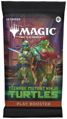 Magic: The Gathering. Игровой (Play) Бустер Teenage Mutant Ninja Turtles