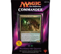 Magic: The Gathering. Колода Командира "Plunder The Graves" (en)
