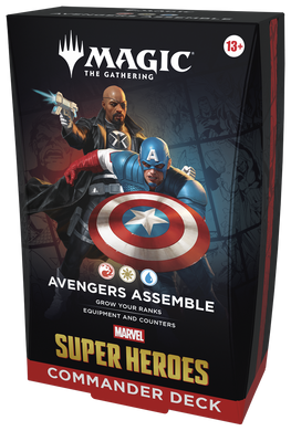 Magic: The Gathering. Командирська колода Marvel Super Heroes - Avengers Assemble