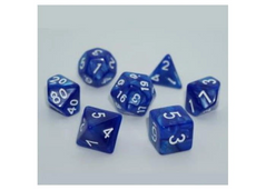 Набір кубиків - Pearl 7 Dice Set - Blue