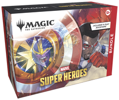 Magic: The Gathering. Бандл (Набір з 9 ігрових бустерів) Marvel Super Heroes