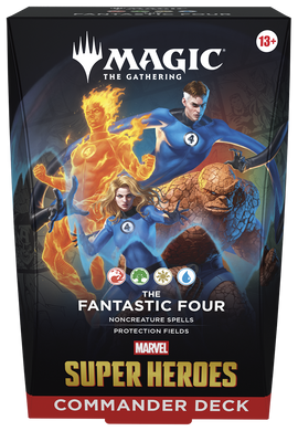 Magic: The Gathering. Командирська колода Marvel Super Heroes - Fantastic Four