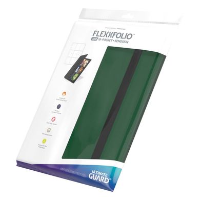 Альбом для карт Ultimate Guard Flexxfolio 360 - 18-Pocket XenoSkin Green