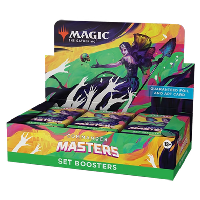 Magic: the Gathering. Дисплей бустерів випуску (SET) Commander Masters