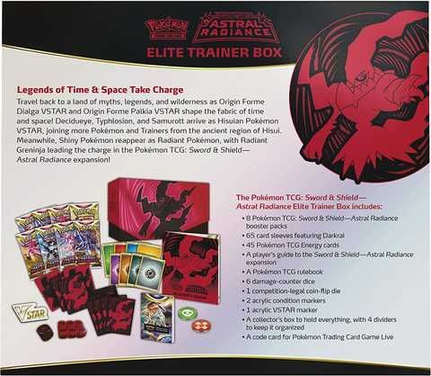 Колекційний набір Pokémon TCG Astral Radiance: Elite Trainer Box