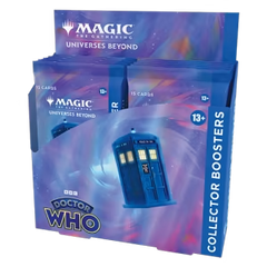 Magic: the Gathering. Дисплей коллекционнных бустеров Universes Beyond: Doctor Who