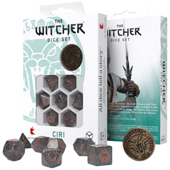 Набір кубів The Witcher Dice Set. Ciri - Elder Blood